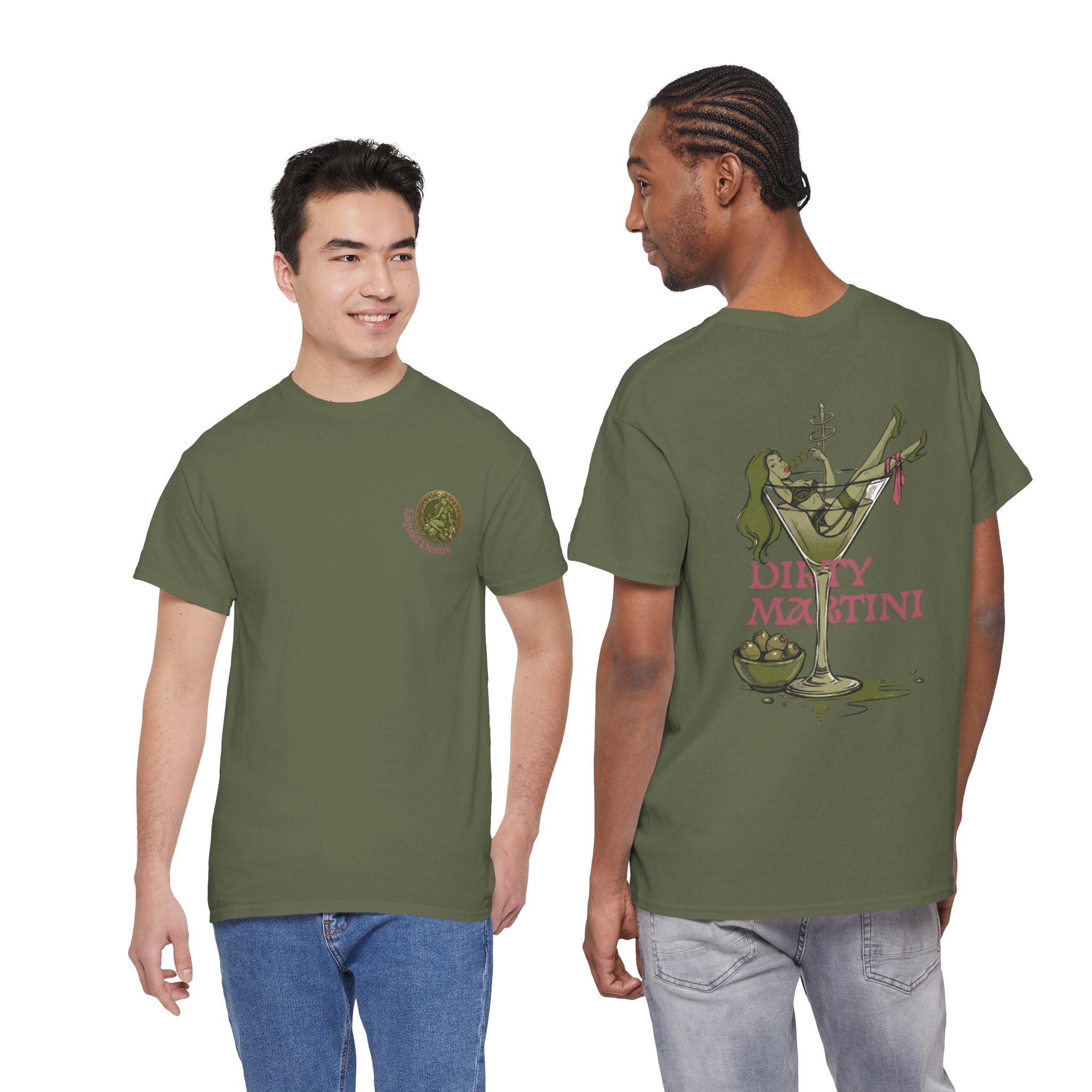 "Dirty Martini" Cocktail Shirt